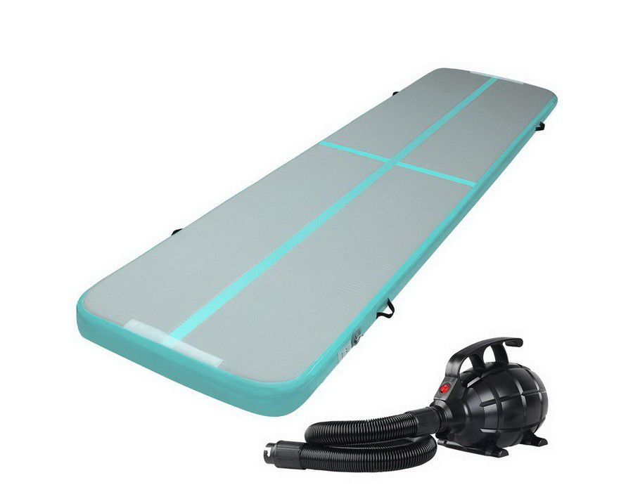 Inflatable Air Track Mat Exercise Pad (4x1m | 10cm) + Pump