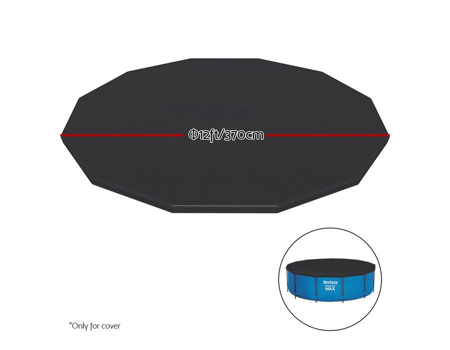 Swimming Pool Cover Thermal Tarp (3.7m dia) - Image 5