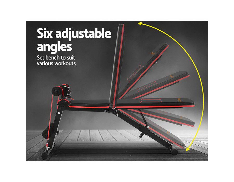 Exercise Bench Fitness Equipment (Multiuse) Steel Frame - Image 3