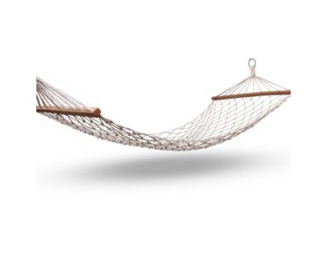 Swing Chair Outdoor Balcony Seating Hammock Cream