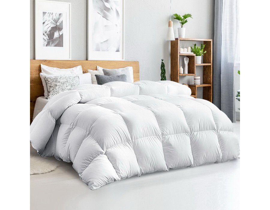 Quilt Doona Duvet Bedding (Queen Size) Goose Feather Down - Image 2