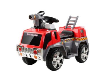 Kids Ride-on Car Toy (Fire Engine) Electric Truck Red