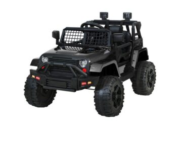 Kids Ride-on Car Toy (Jeep) Jeep Electric 4WD Black