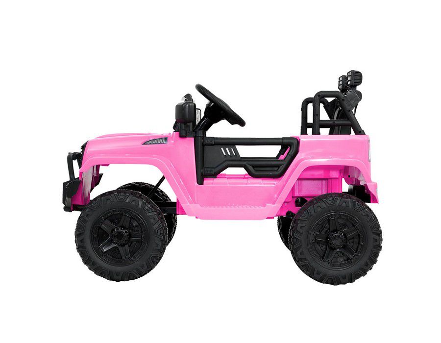 Kids Ride-on Car Toy Jeep Electric 4WD Pink - Image 3