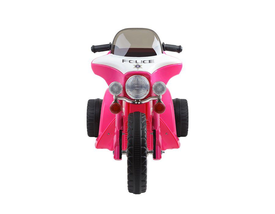 Kids Ride-on Motorbike Toy (3-wheels) Harley Style Pink - Image 4