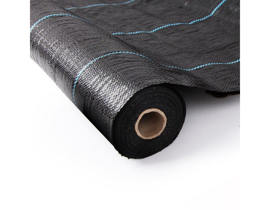 Weedmat Weed Control Gardening Matting (100x1.83m) Black