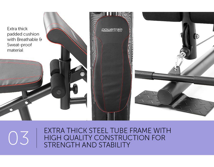 Buy Exercise Machine 45kg Preacher Curls Home Gym (Multiuse) Mega