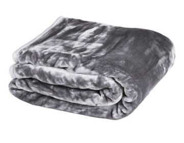 Blanket Throw Soft Warm Silver (240x220cm)
