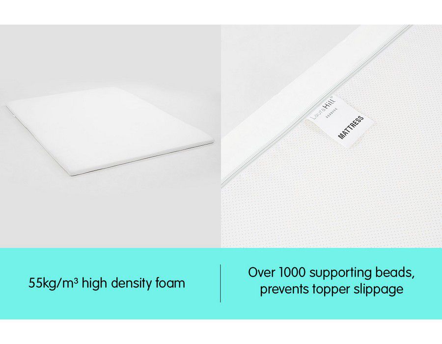 Mattress Topper Foam Bedding 5cm Thick (Double Size) - Image 3
