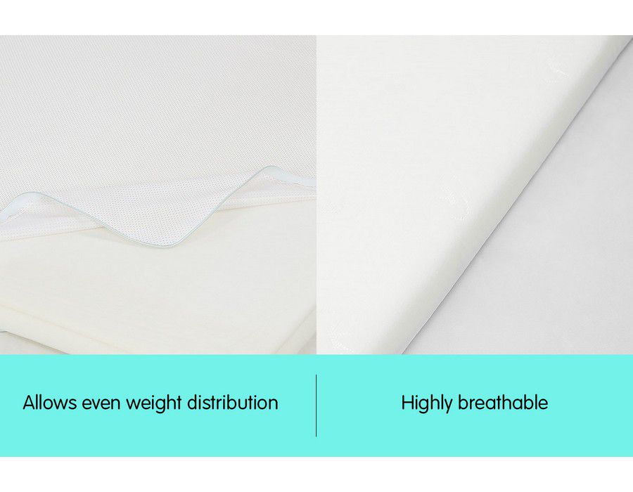 Mattress Topper Foam Bedding 5cm Thick (Double Size) - Image 4