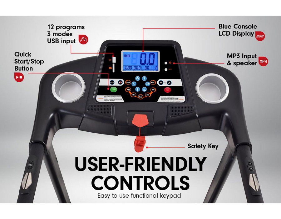 Treadmill Exercise Machine Home Gym (V30) - Image 4