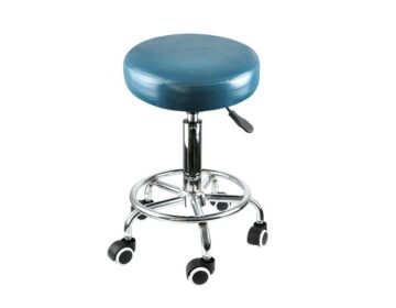 Salon Stool Barber Chair Hairdresser Teal