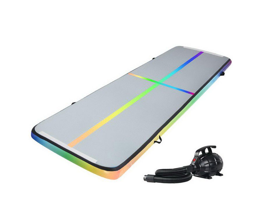 Inflatable Air Track Mat Exercise Pad 4m|10cm Thick + Pump