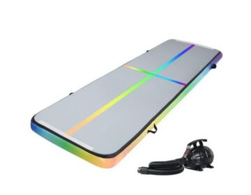 Inflatable Air Track Mat Exercise Pad 4m|20cm Thick + Pump