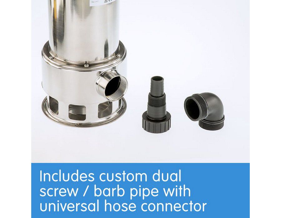 Water Pump Pressure Flow (1500W) Submersible Dirty - Image 4