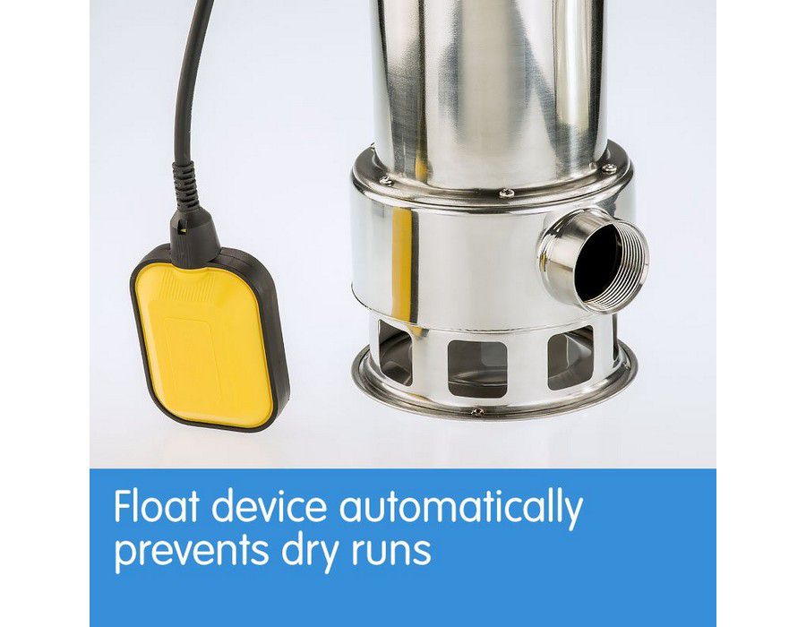 Water Pump Pressure Flow (1500W) Submersible Dirty - Image 5