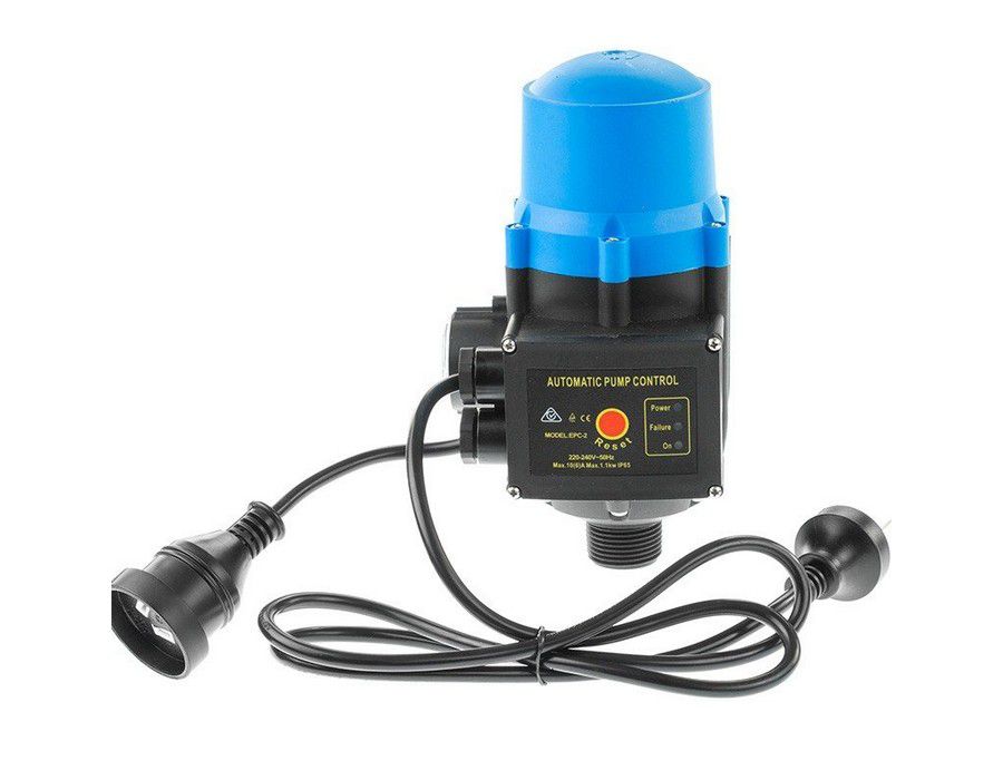 Water Pump Pressure Flow Auto Switch Controller Blue