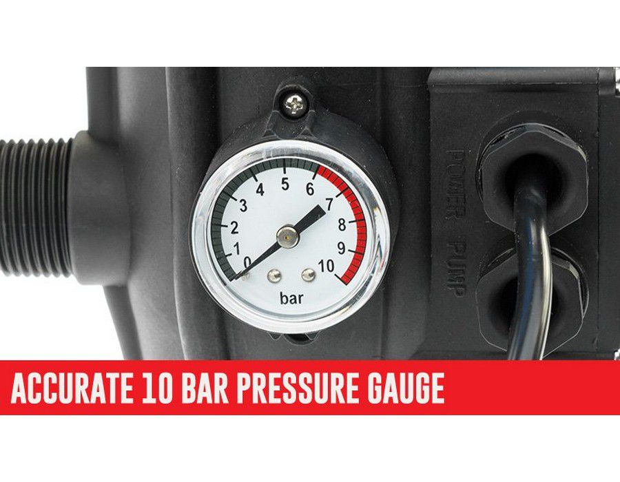 Water Pump Pressure Flow Auto Switch Controller Blue - Image 4