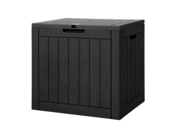 Storage Box Unit (118L) Lockable Black