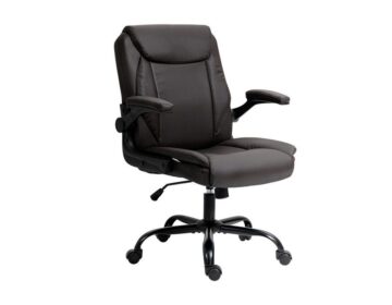 Office Chair Computer Seating Gaming Swivel Brown