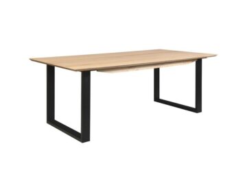 Dining Table Dinner Meals Unit (2.1m) Wooden Natural