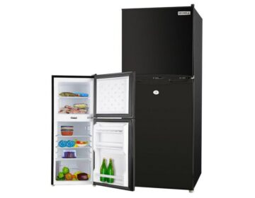 Fridge Refrigerator (12V/24V/240V | 125L) Freezer Portable Black