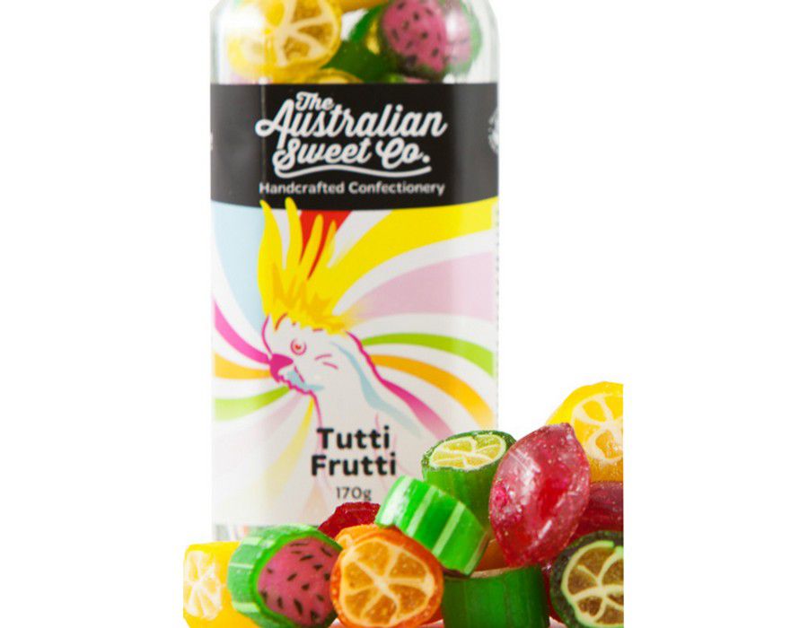 ASC Lolly Candy Bulk Pack 6 x (170g) Tutti Frutti Assorted Rocks