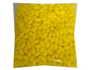 Allseps Lolly Candy Bulk Pack 7 x (1kg Bag) Jelly Beans Yellow
