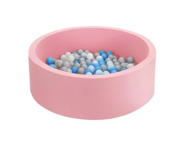 Kids Play Area Safe Playpen (90x30cm) Ball Pit Pink
